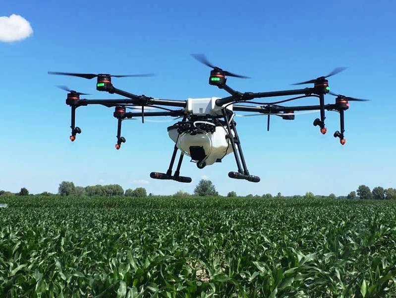 Сільськогосподарські послуги агро дрона мотодельтаплана фермерам України