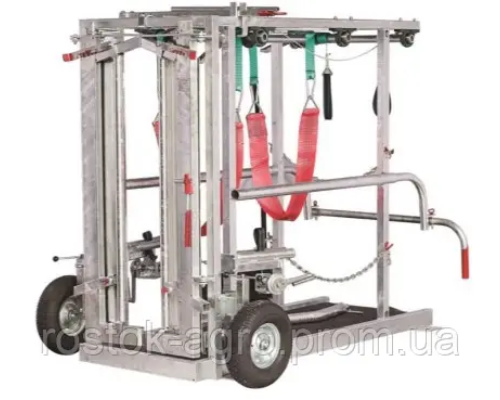 Станок механічний для обробки копит укомплектований вагами