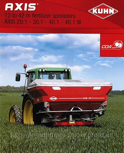 Розкидувач добрив AXIS