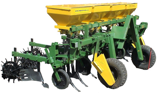 Культиватор для міжрядного обробітку грунту