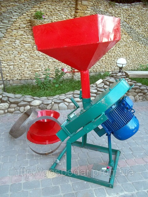 Зернодробарка ДКУ-1.2 1200 кг/год