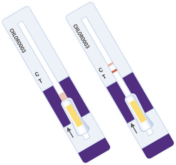 Тест для визначення Хлорамфеніколу в молоці