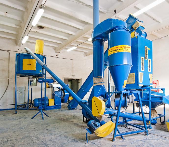 Лінії з гранулювання комбікормів