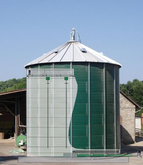 Силосні зерносушарки Нойеро