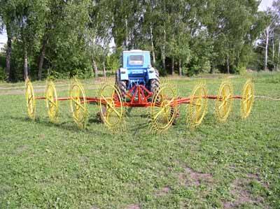 ГРАБЛІ-ВОРОШИЛКИ ВАЛКОУТВОРЮВАЧІ ГВВ-6,0