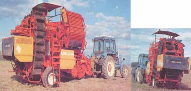 КАРТОПЛЕЗБИРАЛЬНИЙ 2-РЯДНИЙ КОМБАЙН