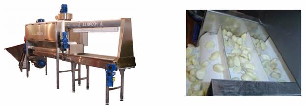 ЛУЩИЛЬНА МАШИНА ДЛЯ ЧАСНИКУ