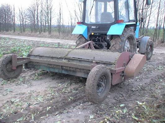 МАШИНИ ГИЧКОЗБИРАЛЬНІ МБУ-3,0 МБУ-3,6