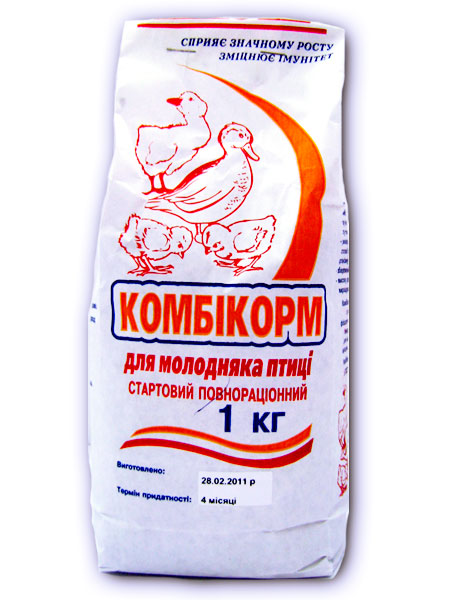 Комбікорм стартовий для птиці