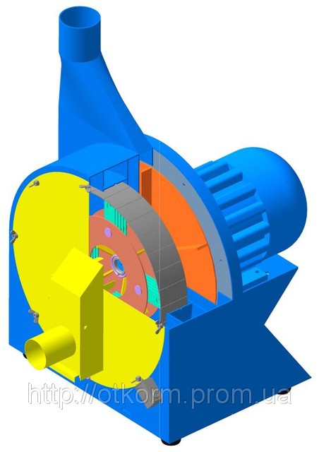 Роторні зернодробарки (Росія)