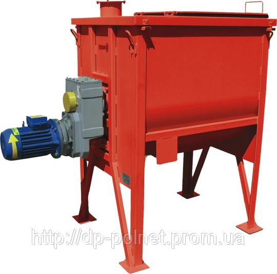 Горизонтальний змішувач 100 та 300 кг