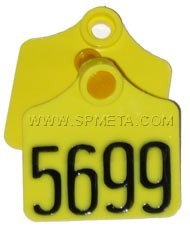 Бірки для свиней з номером PrimaFlex