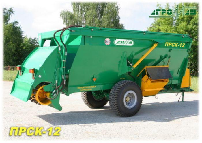 Навантажувач роздавач змішувач кормів ПРСК-12