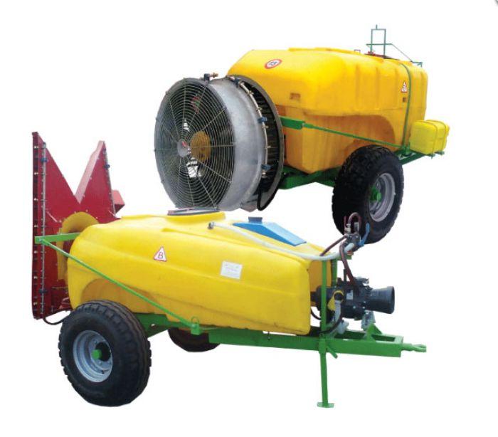 Обприскувач садовий вентиляторний