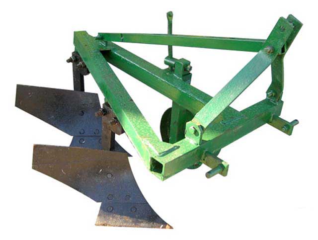 Плуг двокорпусний