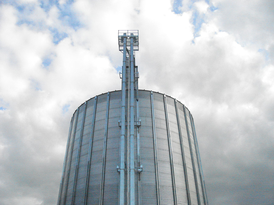 Транспортери зерна стійкові - норії