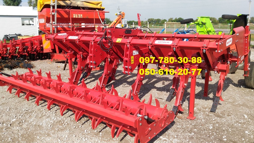 Глубокорыхлитель Gaspardo Artiglio 4 м /9л с  катком