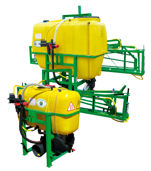 Обприскувачі польові штангові навісні 200-1000 літрів
