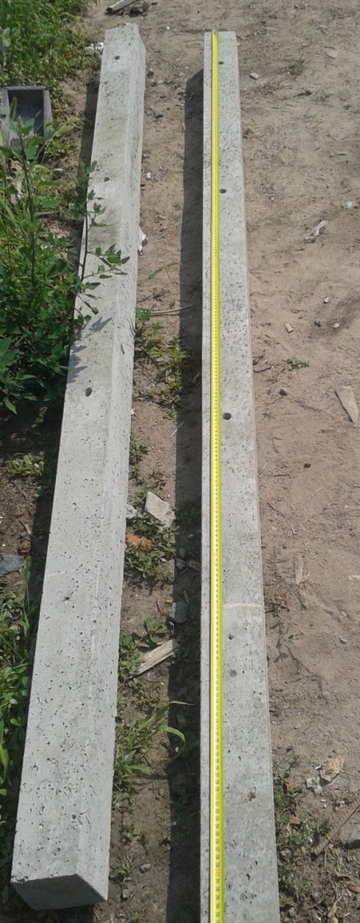 Стовпи для профнастилу