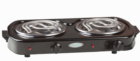 Електроплити двухкамфорні Леміра