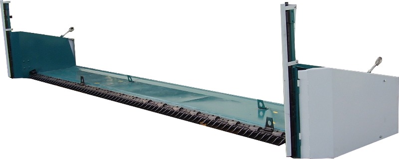 Пристосування для збирання ріпаку з механічним приводом