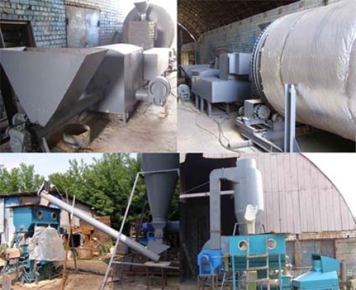 Лінія брикетування тирси