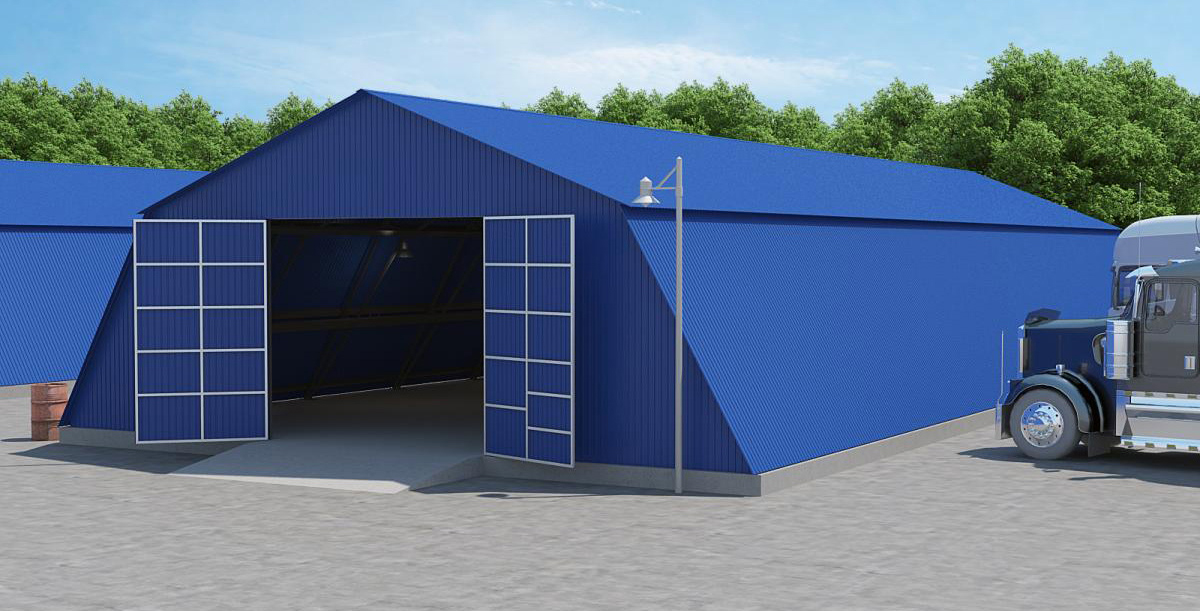 Шатрові ангари