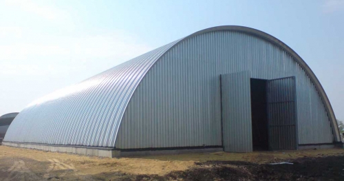 Фундаменти для безкаркасних ангарів