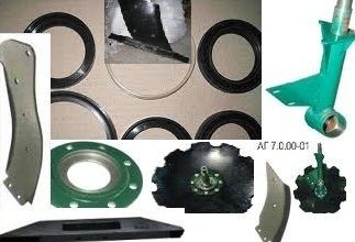 Запчастини до дискових борін 