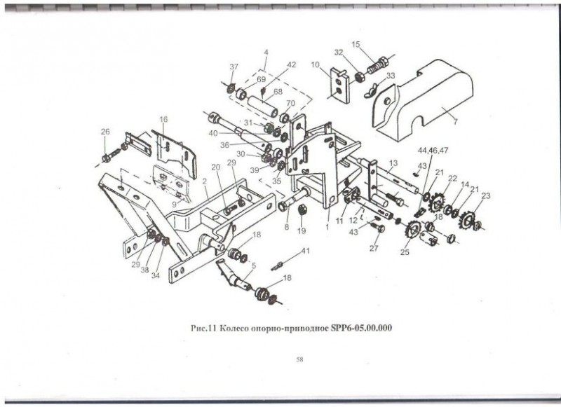 Запчастини СПЧ, мультикорн, СУПН, СЗ, SPP, Тодак