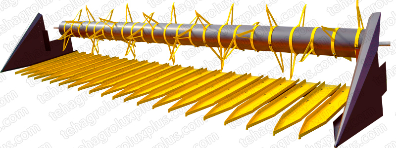 Пристосування для збирання соняшнику ПС