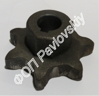 Зірочка 7-ми зубка d-25 (одностороння) Н.023.202