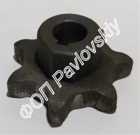 Зірочка 7-ми зубка d-25 (одностороння) Н.023.203