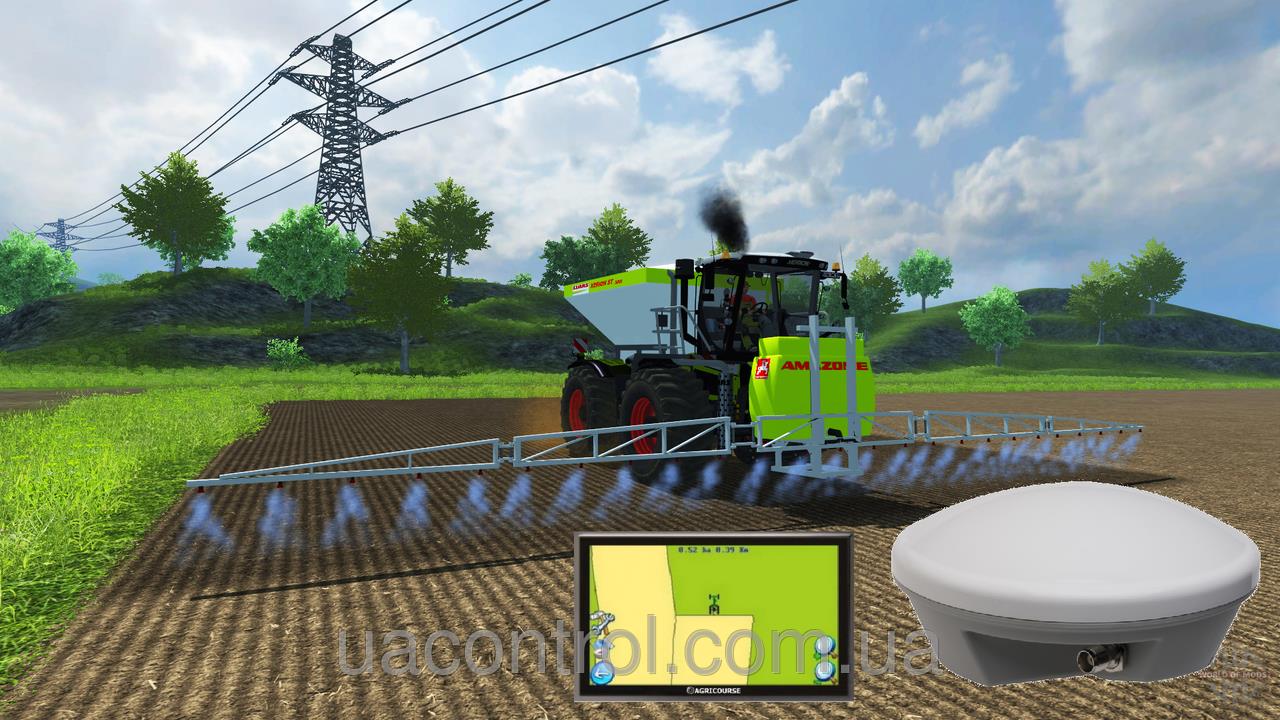 Система паралельного водіння AGRICOURSE ПД