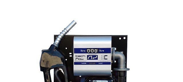 Міні-заправка для техніки з дизельним паливом з лічильником, 220В, 40 л/хв.