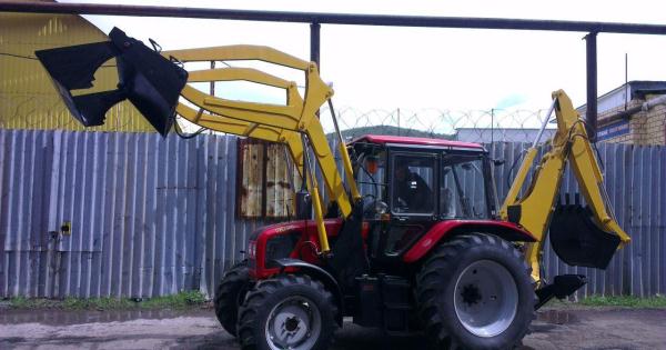 Екскаватор одноковшевий на тракторі ЮМЗ; МТЗ; ЕО-2626